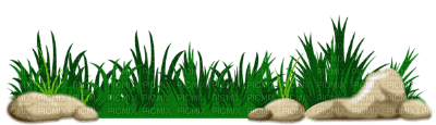 Grass_with_Rocks---gräs-sten - 免费PNG