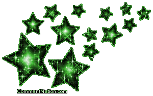 green stars - Gratis animeret GIF