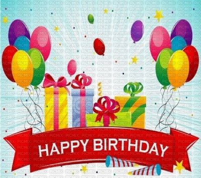 happy birthday - PNG gratuit