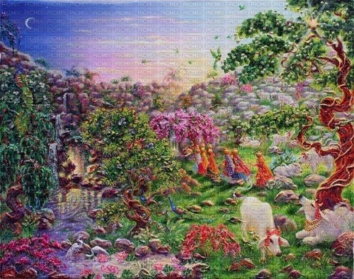 Background garden India - 免费PNG