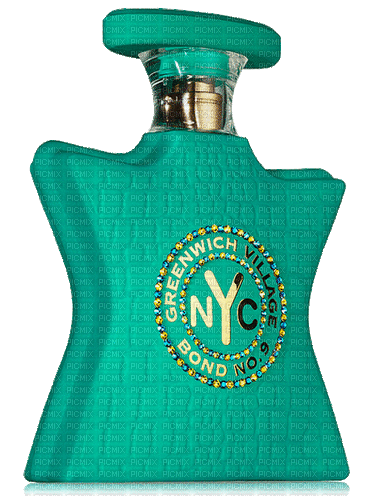 Perfume Bond New York  Gif Green - Bogusia - Gratis animeret GIF