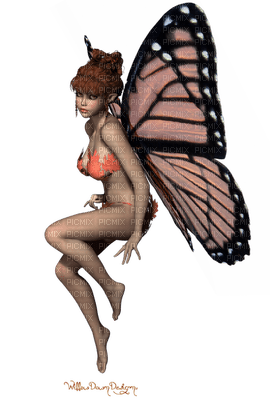 butterfly fairy2 - png grátis