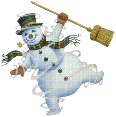 Kaz_Creations Christmas Deco Snowman - besplatni png