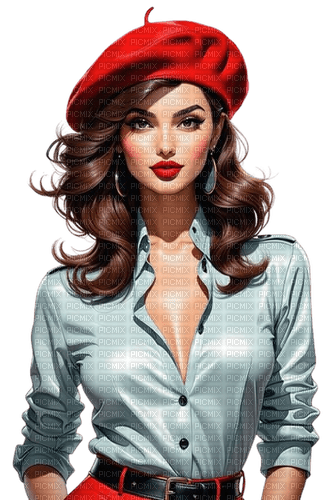 femme woman - Free PNG