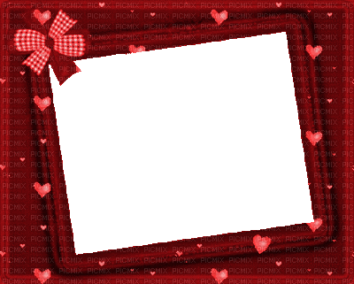ani-frame-röd-hjärtan - 無料のアニメーション GIF