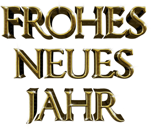 FROHES NEUES JAHR - ingyenes png