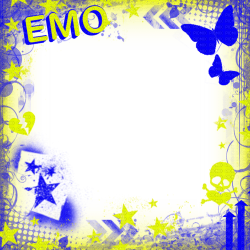 EmO Frame transparent png - bezmaksas png