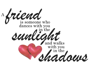 Friends.friend.Text.Phrase.Quote.Victoriabea - Free PNG