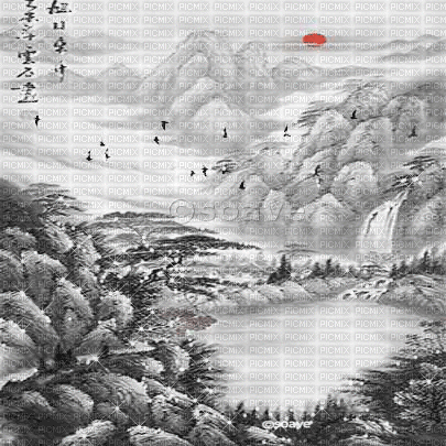 soave background animated oriental black white - Gratis geanimeerde GIF
