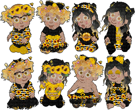Babyz Sunflower Outfits - фрее пнг
