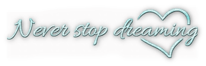 soave text dream dreaming never stop teal - png ฟรี