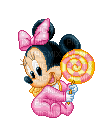 Minnie - GIF animado grátis