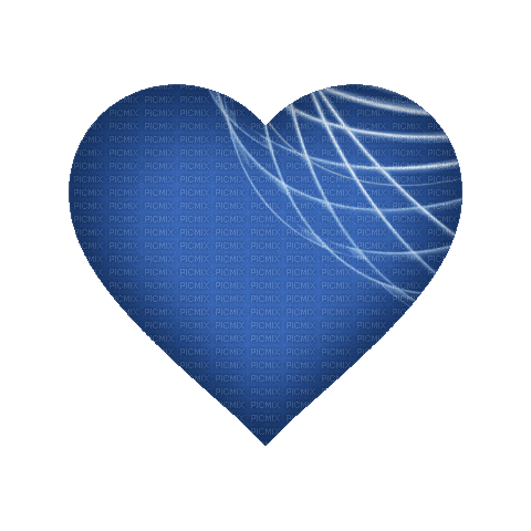 Coeur.Heart.Blue.Gif.Victoriabea - Animovaný GIF zadarmo