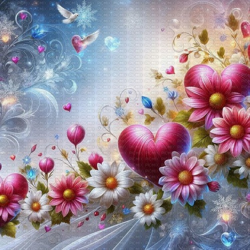 love valentines day background - png gratuito