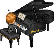 Klavier - Gratis animerad GIF