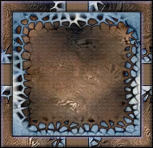 Background. Frame. Blue. Brown. Leila - png gratuito