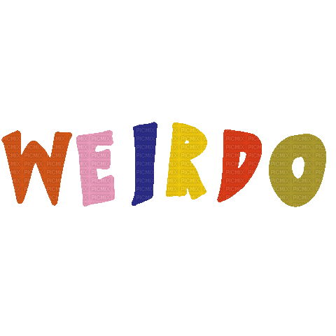 Weirdo - Ingyenes animált GIF