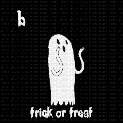 minou-halloween-animated-ghost - Bezmaksas animēts GIF