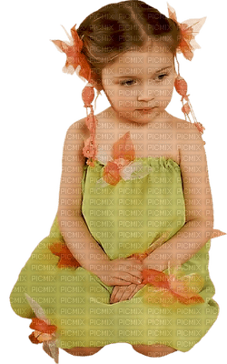 Kaz_Creations Baby Enfant Child Girl Autumn - PNG gratuit