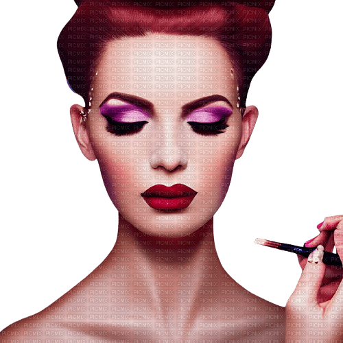 kikkapink woman makeup - δωρεάν png