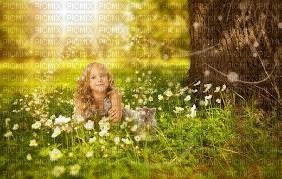 Kaz_Creations Deco  Backgrounds Background Colours Spring Child Girl - png gratuito