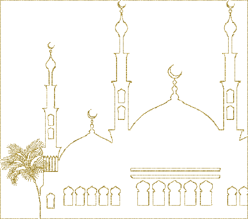 Glitter musulman - Ilmainen animoitu GIF