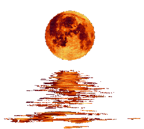 Луна - Darmowy animowany GIF