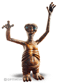 E.T. - GIF animado grátis