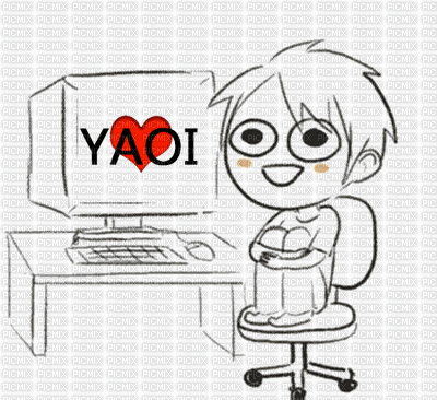 Yaoi - Бесплатный анимированный гифка