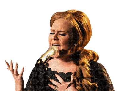 Kaz_Creations Adele Singer Music - безплатен png