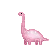 pink dinosaurs - GIF animate gratis