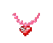 tiny heart necklace - Darmowy animowany GIF