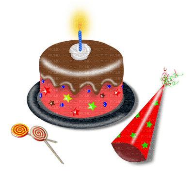 cake kakku birthday syntymäpäivä sisustus decor - PNG gratuit