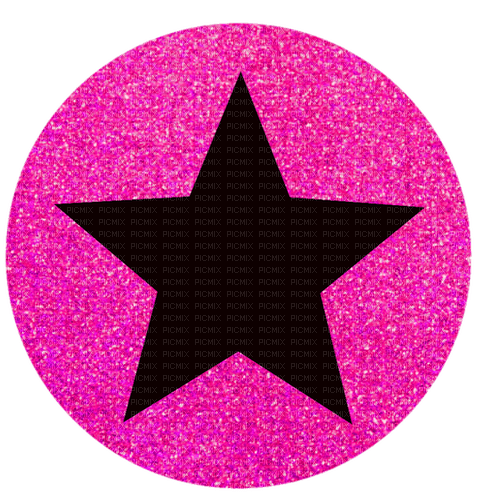 Star Glitter Fuchsia  - by StormGalaxy05 - Free PNG