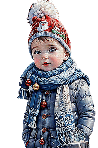 winter child kind milla1959 - GIF animasi gratis
