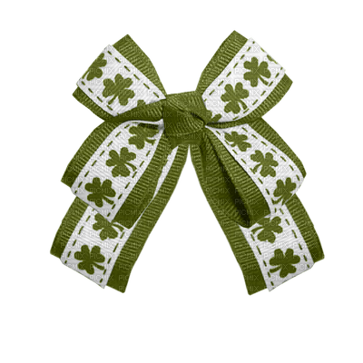 Kaz_Creations Deco St.Patricks Day Ribbons Bows - PNG gratuit