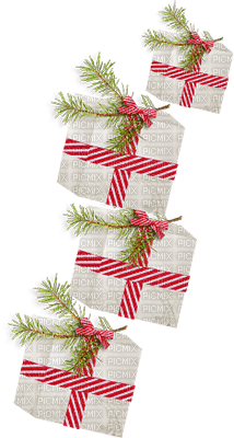 soave deco christmas gift box red green - ücretsiz png