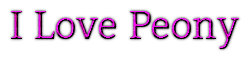 Text Peony Pink - Bogusia - zadarmo png