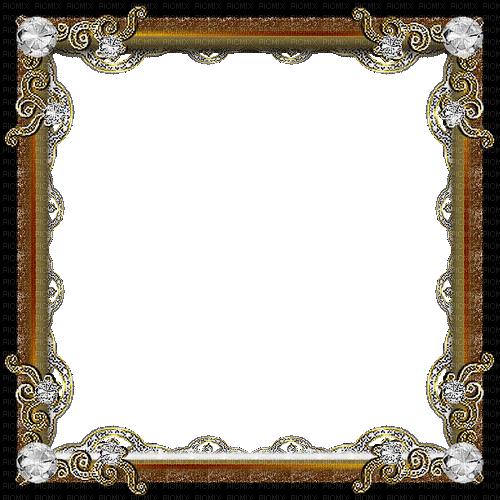 frame with pearls - Gratis animerad GIF