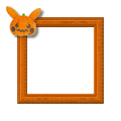 Small Orange Frame - PNG gratuit