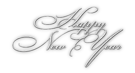 soave text new year happy white - ücretsiz png