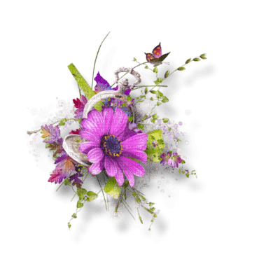 Déco fleurs - ücretsiz png