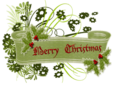 loly33 texte merry christmas - png ฟรี