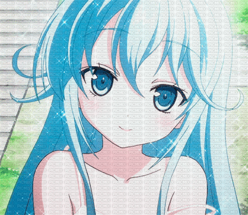 anime girl - Gratis animerad GIF