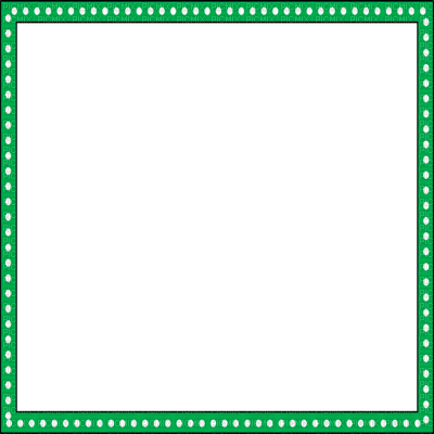 green frame cadre vert - zdarma png