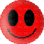 smiley fun face colorful deco tube animation gif anime animated emotions smile - Gratis geanimeerde GIF