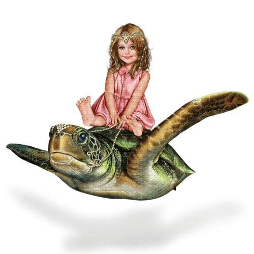 loly33 enfant tortue - Free PNG