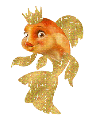 золотая рыбка - Δωρεάν κινούμενο GIF