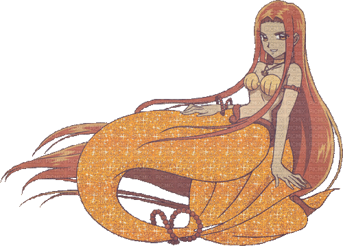 mermaid melody sara - 無料のアニメーション GIF