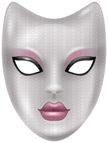 Máscara gris2 - darmowe png